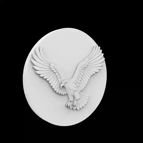 Flying Hawk Coaster 3D Printable Model