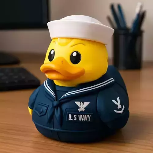 Rubber Duck - United states Navy - Army  - 3D print