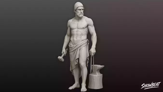 Hephaestus Statue