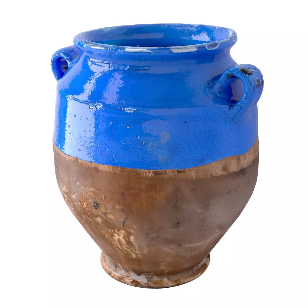 Terracotta Vase or Pot 2 3D model_5