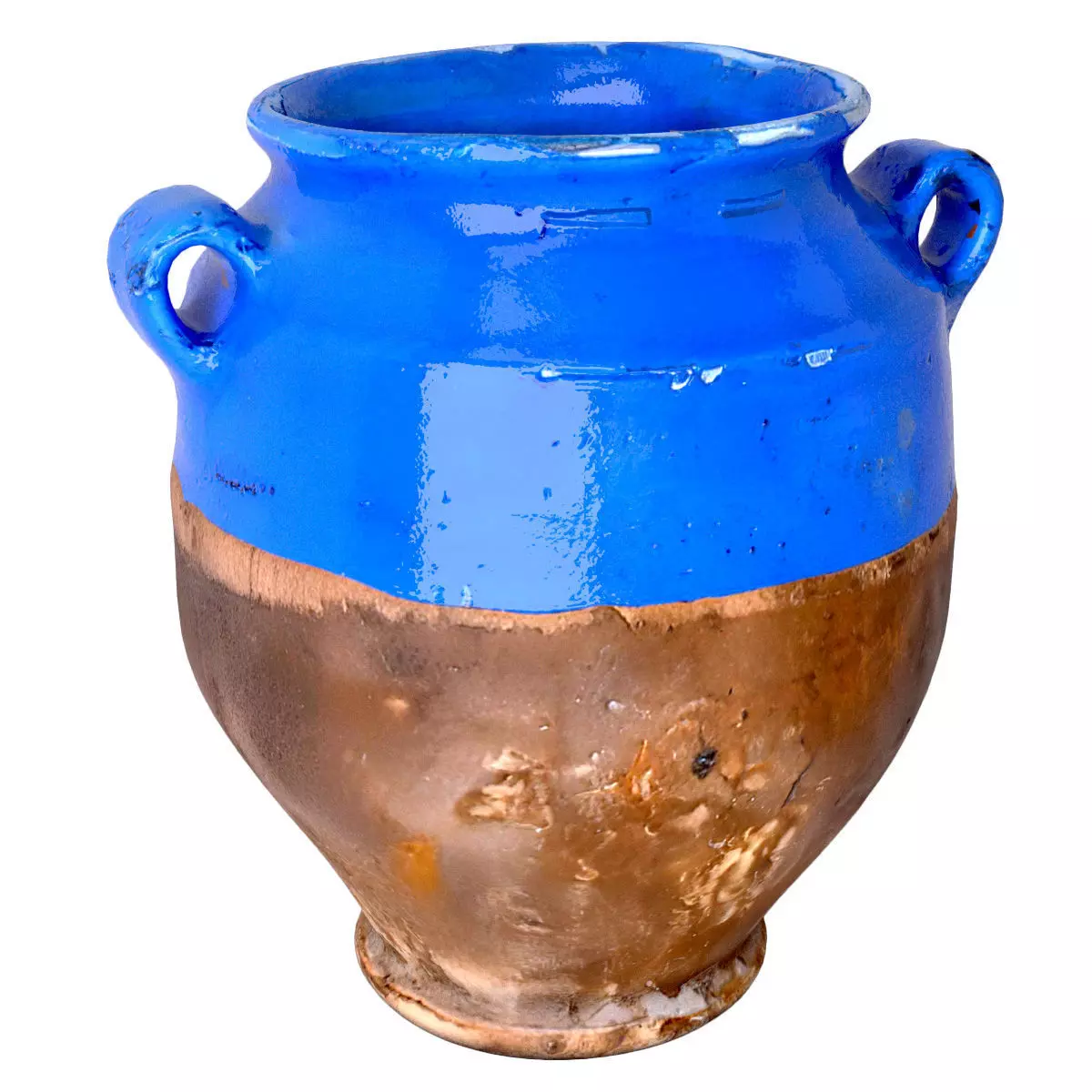 Terracotta Vase or Pot 2 3D model_2