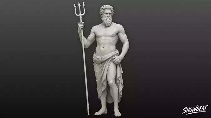 Poseidon Statue