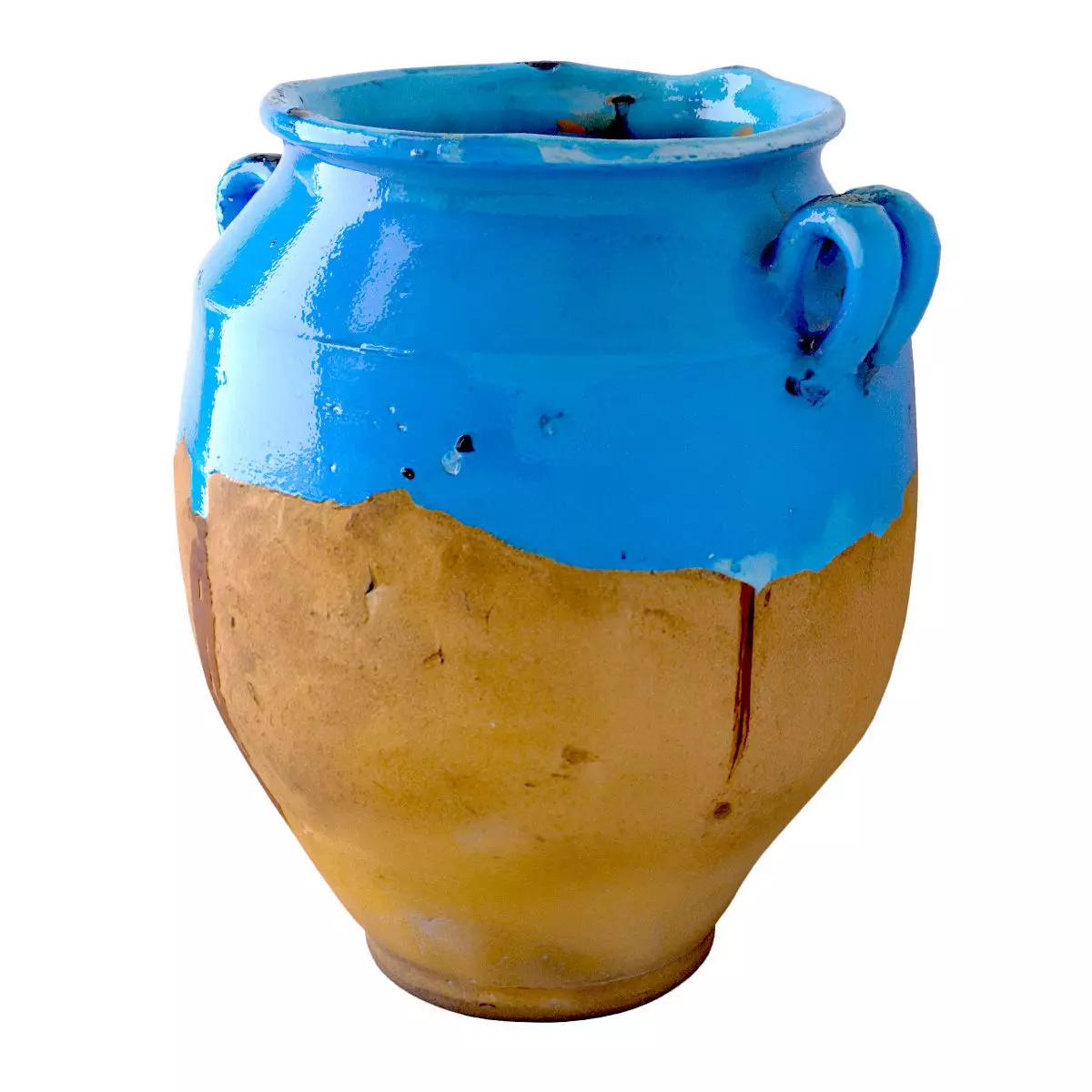 Terracotta Vase or Pot 3 3D model_4
