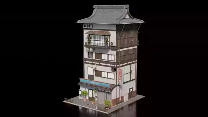 Japanese House 4 3D model