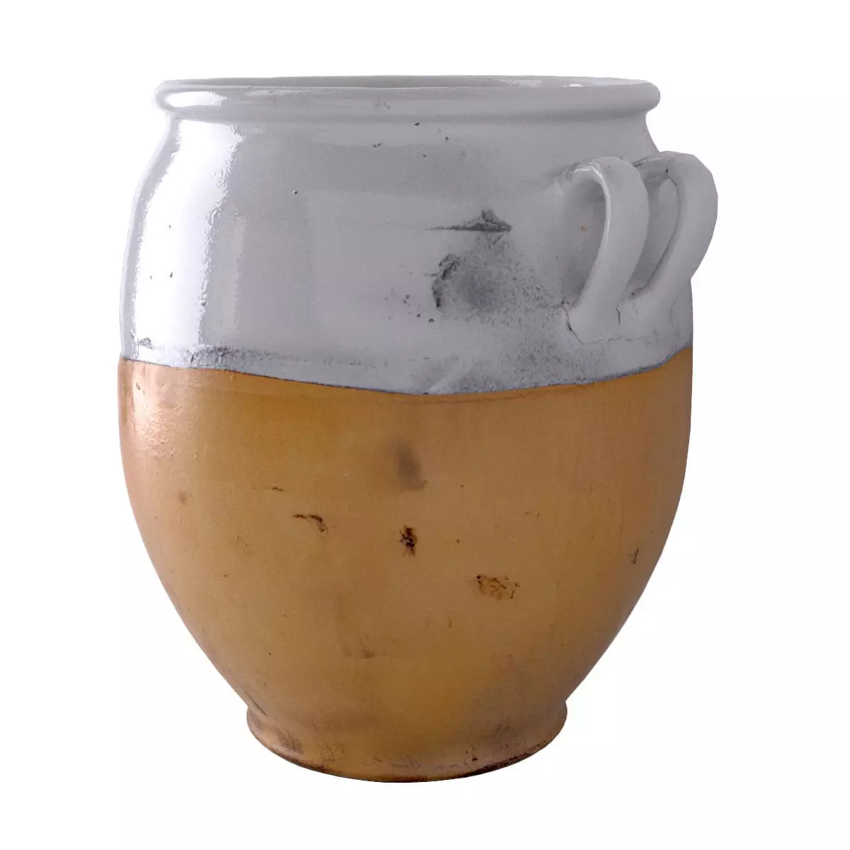 Terracotta Vase or Pot 4 3D model_5
