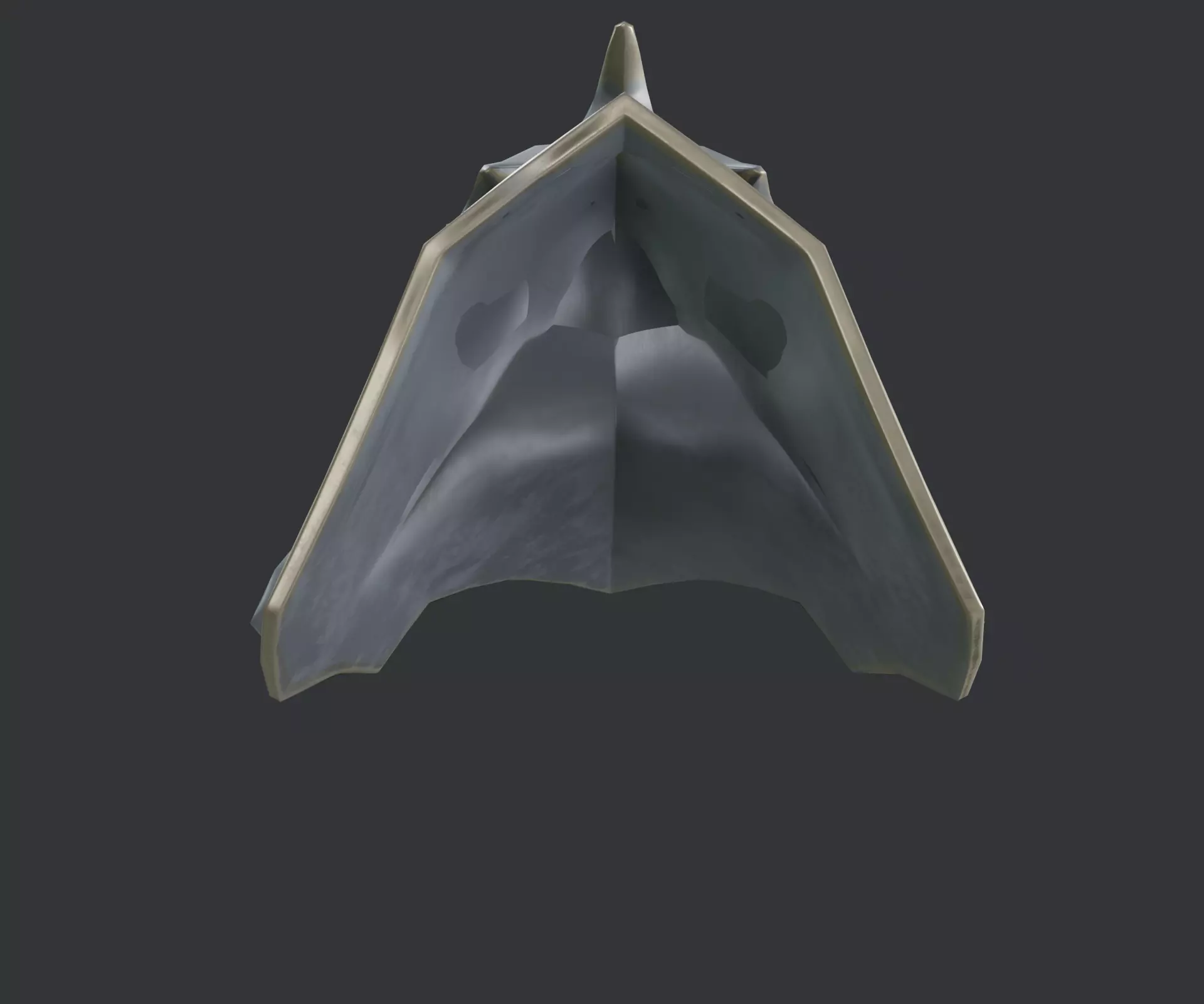 Fantasy Shoulder Armor Piece  Low Poly PBR Low-poly 3D model_5