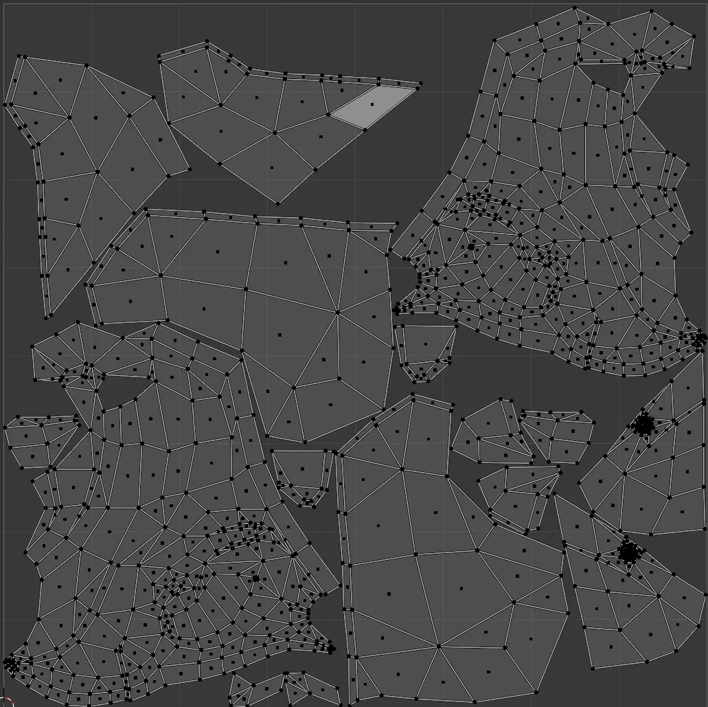 Fantasy Shoulder Armor Piece  Low Poly PBR Low-poly 3D model_19