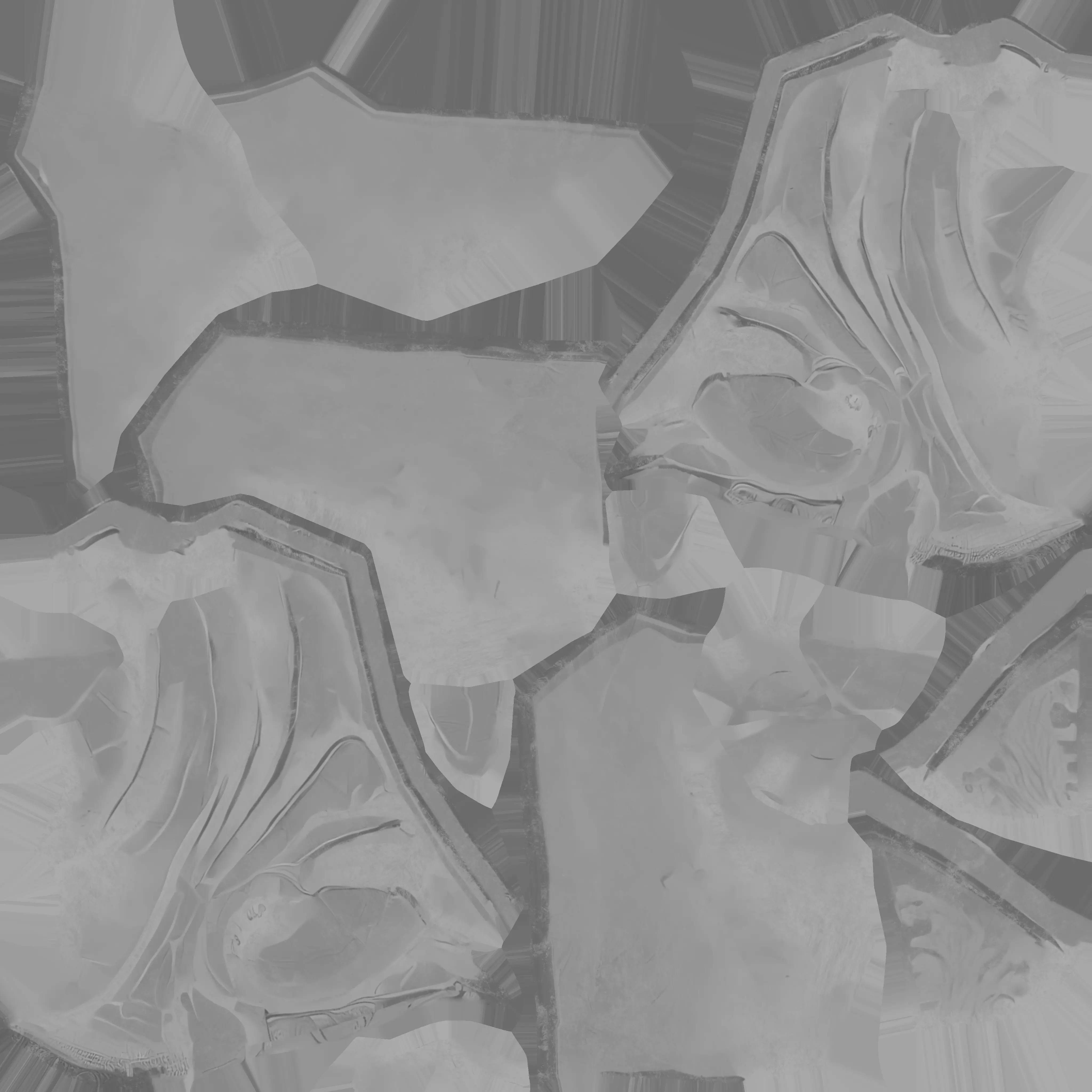 Fantasy Shoulder Armor Piece  Low Poly PBR Low-poly 3D model_16