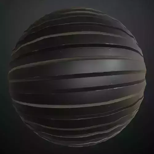 Dark Horizontal Metal Siding Cladding PBR SEAMLESS