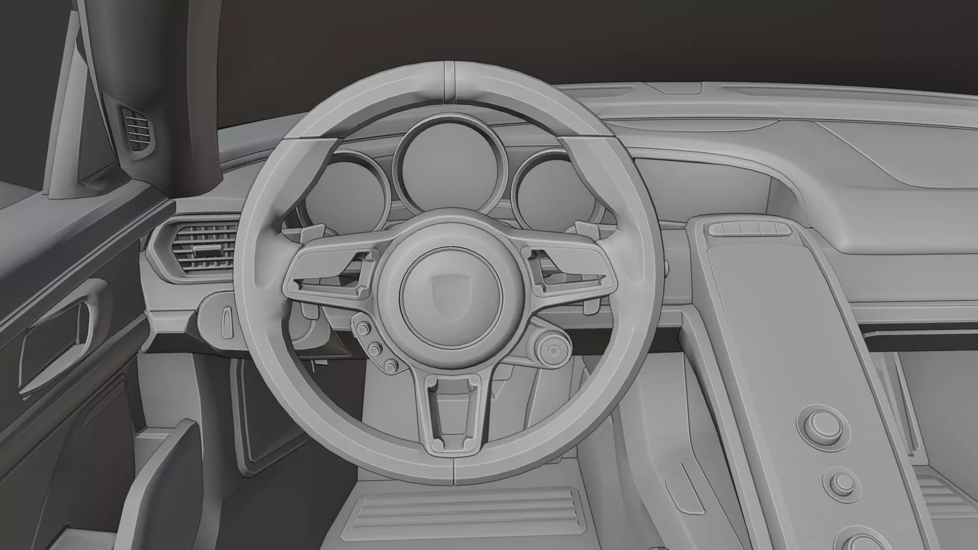 Porsche 918 spyder 3D print model_8