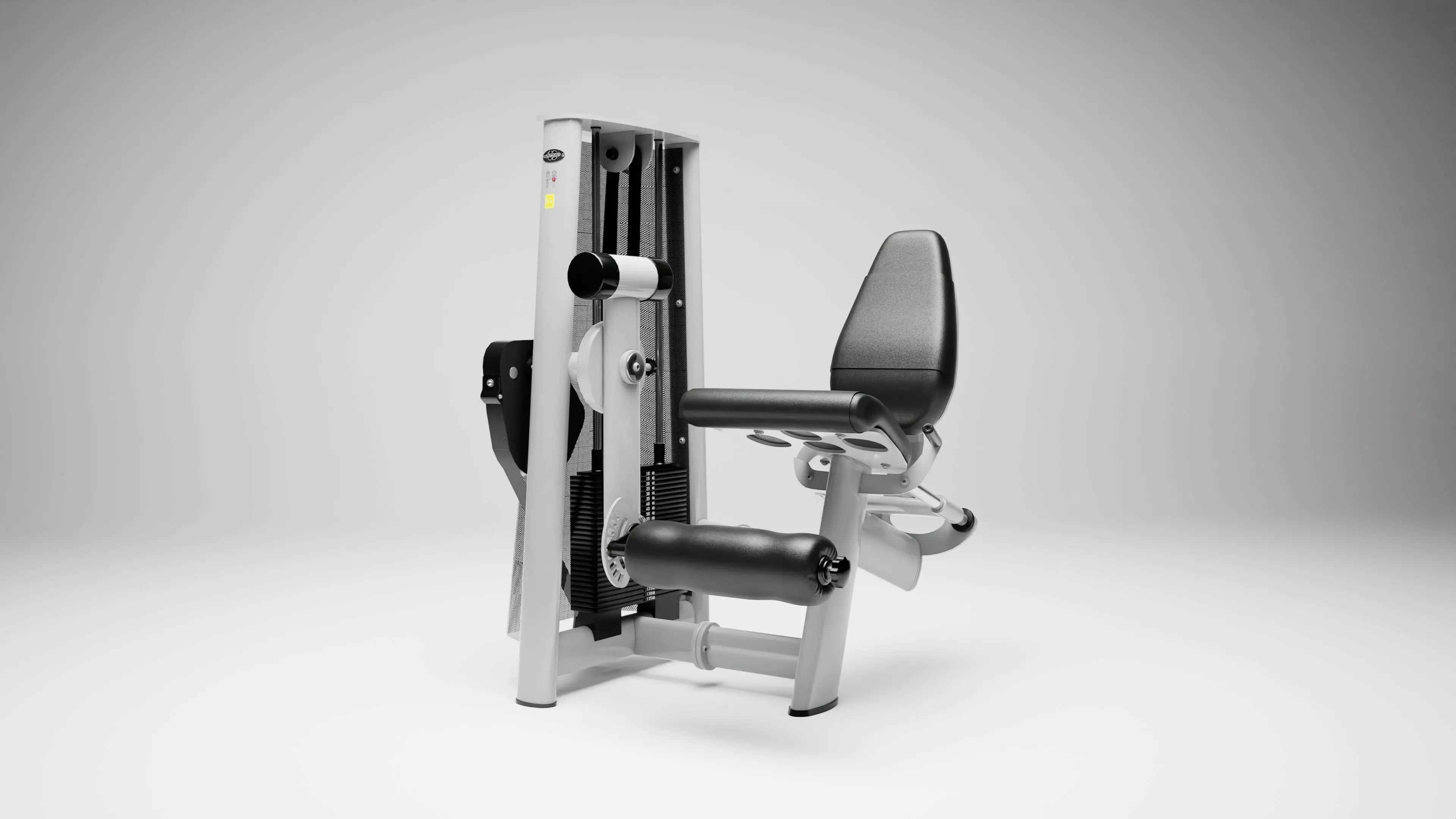 Gym Leg Extension Machine 3D model