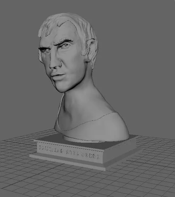 Uniqueness and talent 3D print model_4