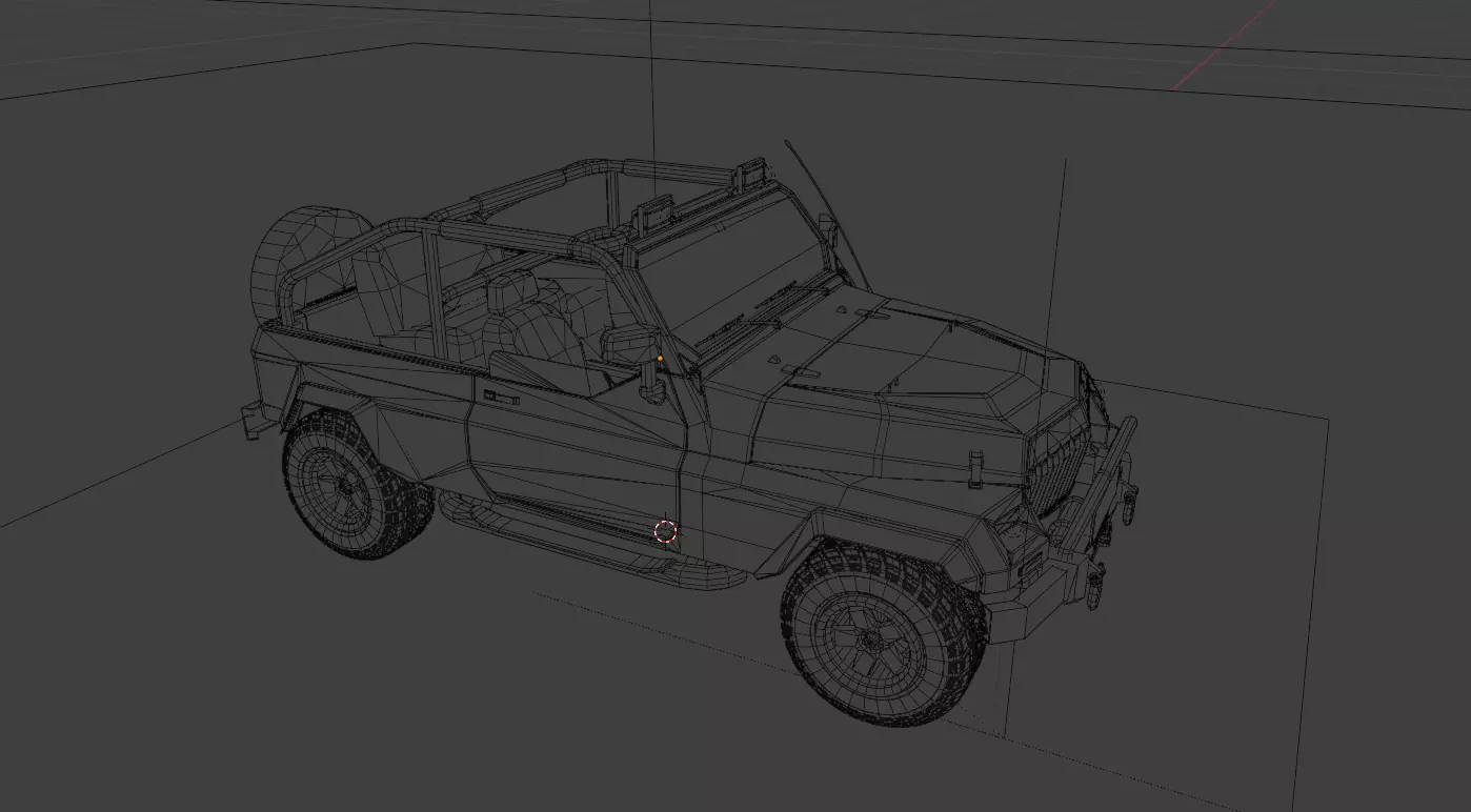 Military Jeep 3D Model - High Quality Game Ready Detailed 3D model_7