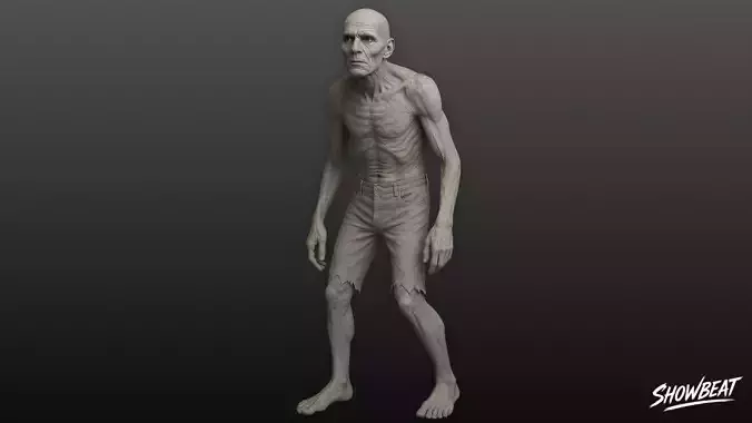 Zombie Statue Idle Pose