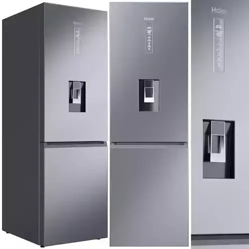 Haier Fridge freezer - HDPW5618DWPK Low-poly 3D model