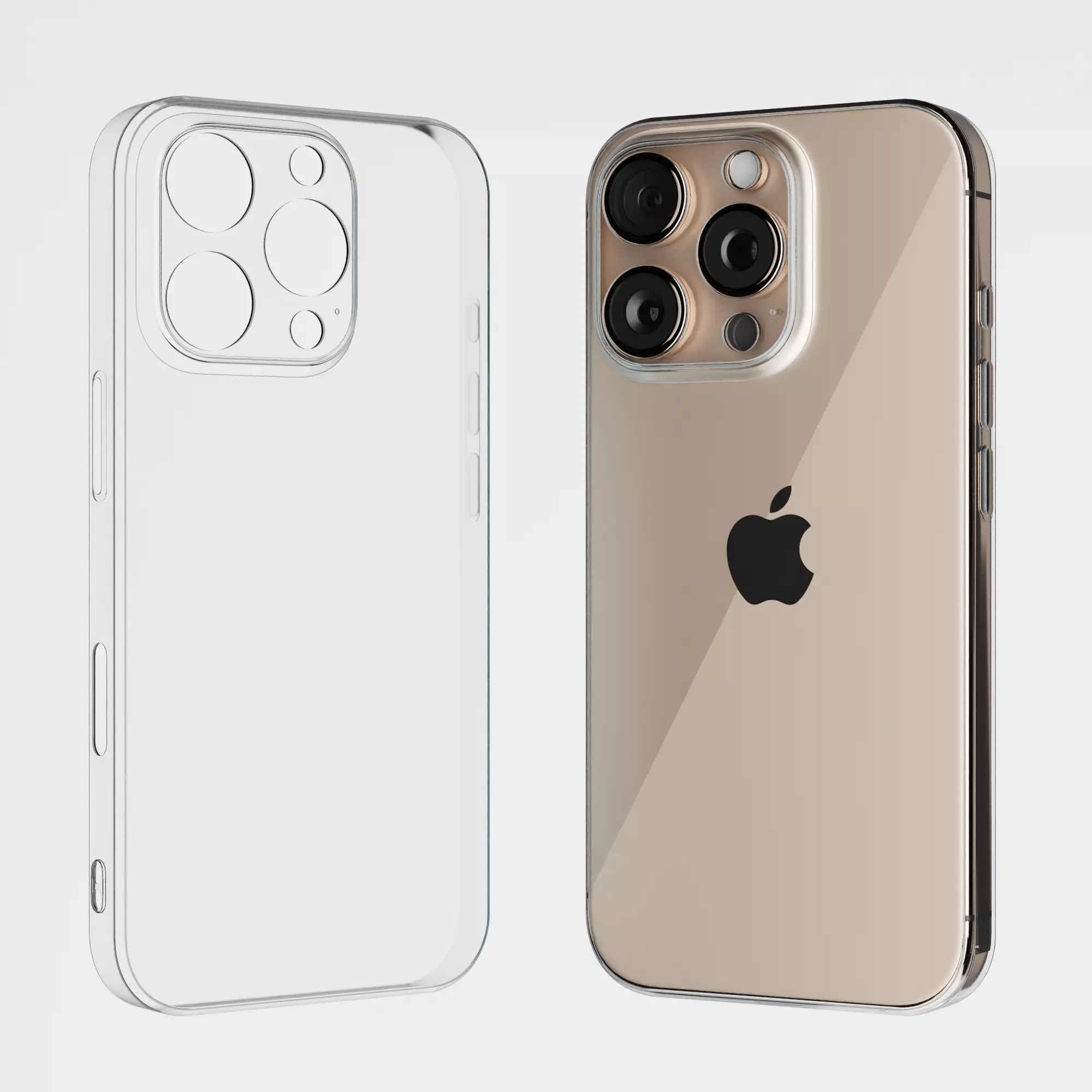 iPhone 16 Pro TPU Cover 3D model_1