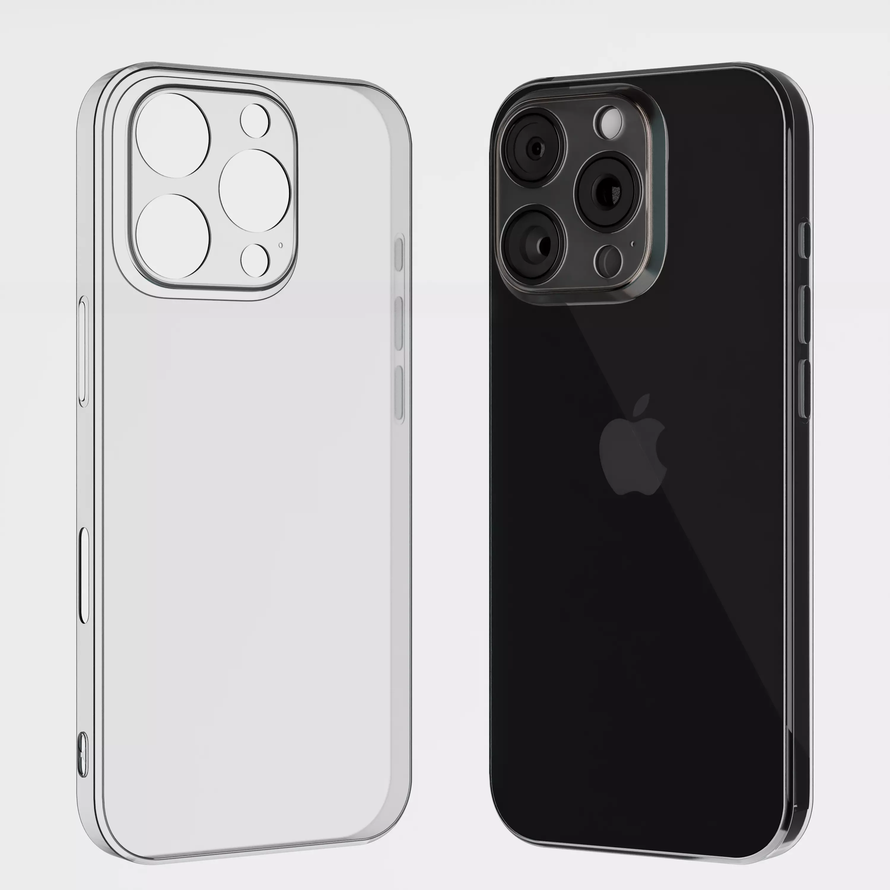 iPhone 16 Pro TPU Cover 3D model_0