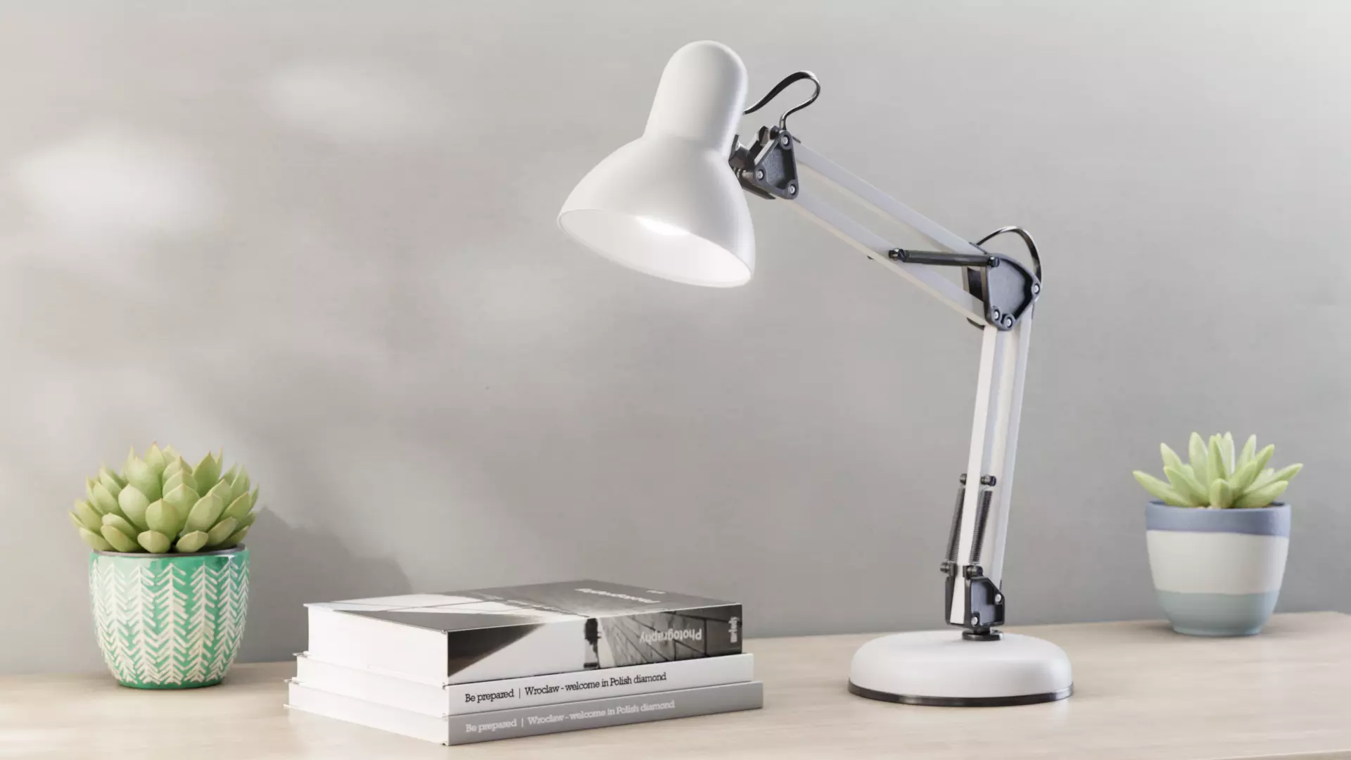 20 Desk Lamps - PBR High Quality Models Bundle 3D Model Collection_43