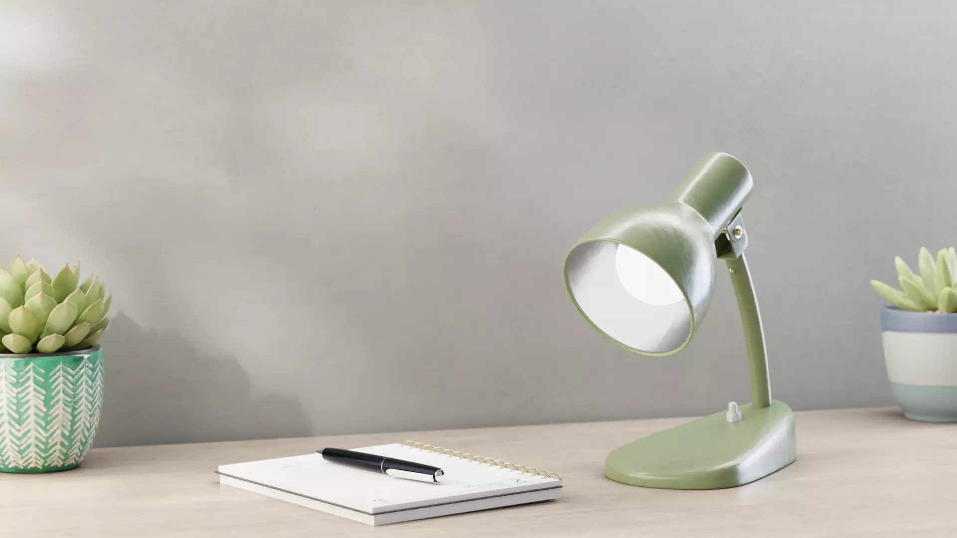 20 Desk Lamps - PBR High Quality Models Bundle 3D Model Collection_120