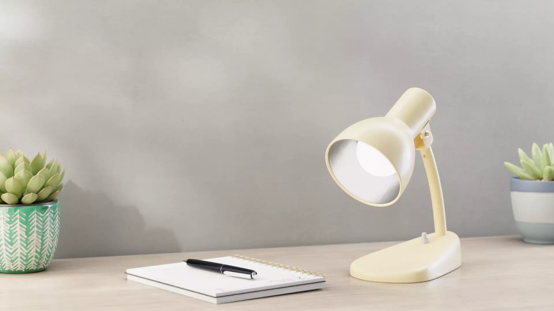 20 Desk Lamps - PBR High Quality Models Bundle 3D Model Collection_112