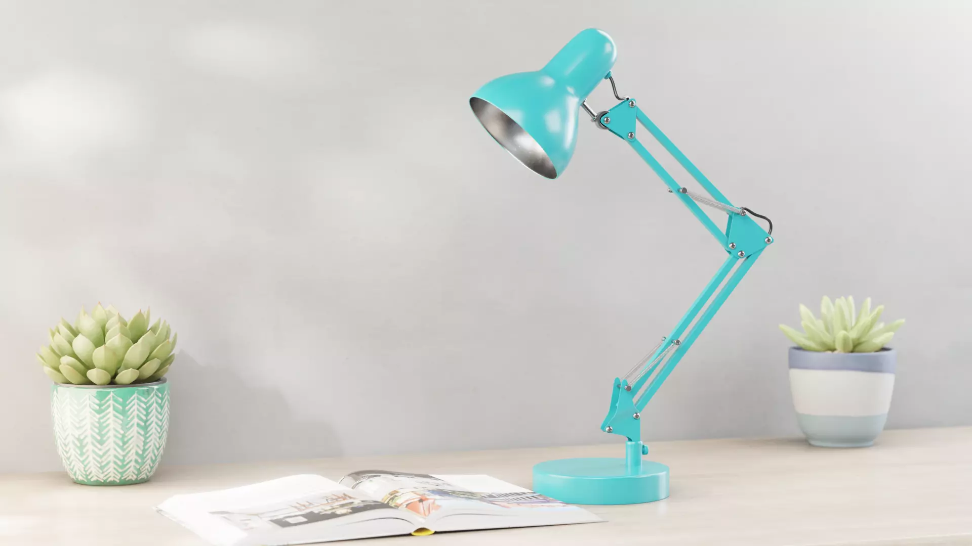 20 Desk Lamps - PBR High Quality Models Bundle 3D Model Collection_135