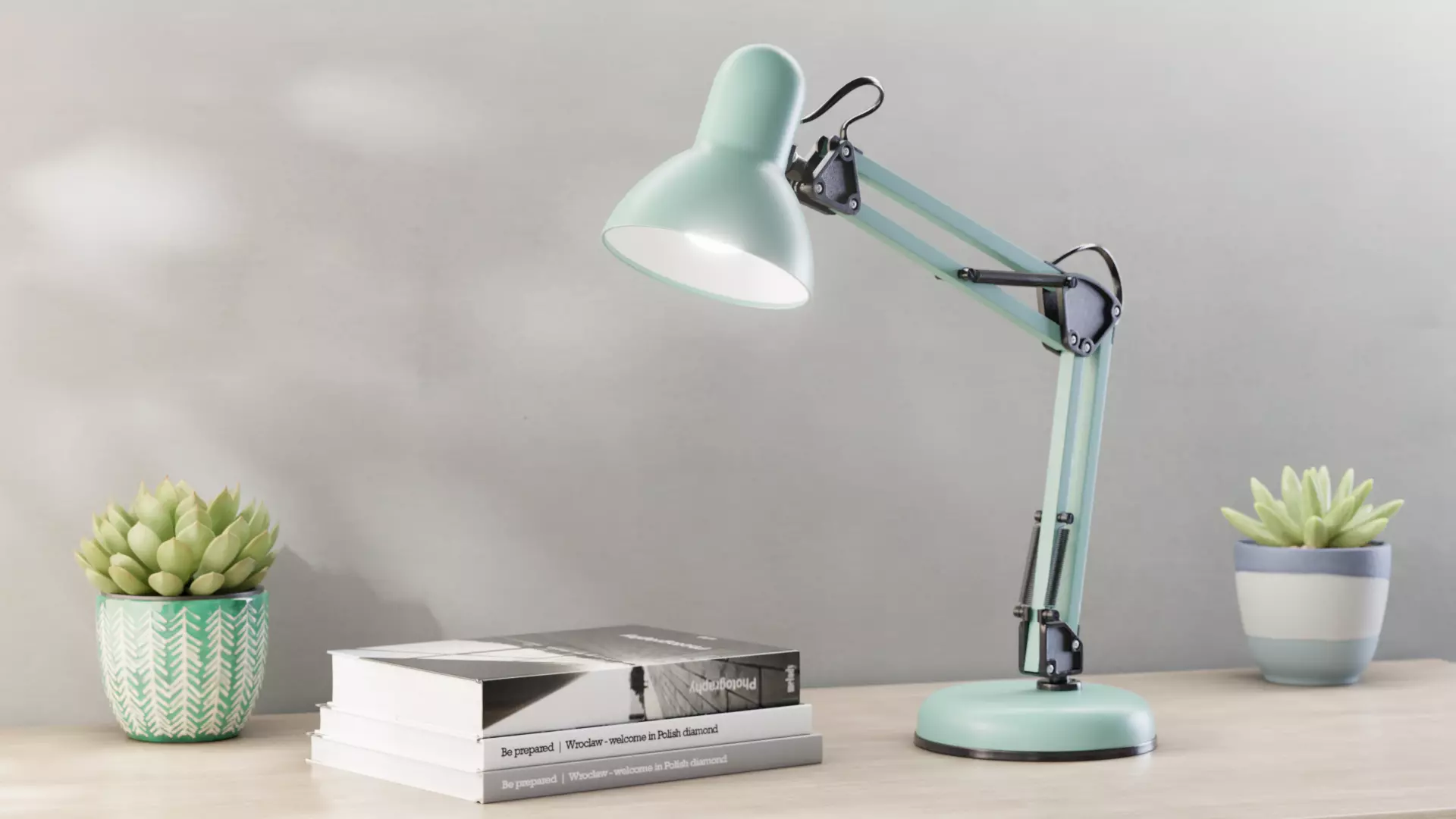 20 Desk Lamps - PBR High Quality Models Bundle 3D Model Collection_32