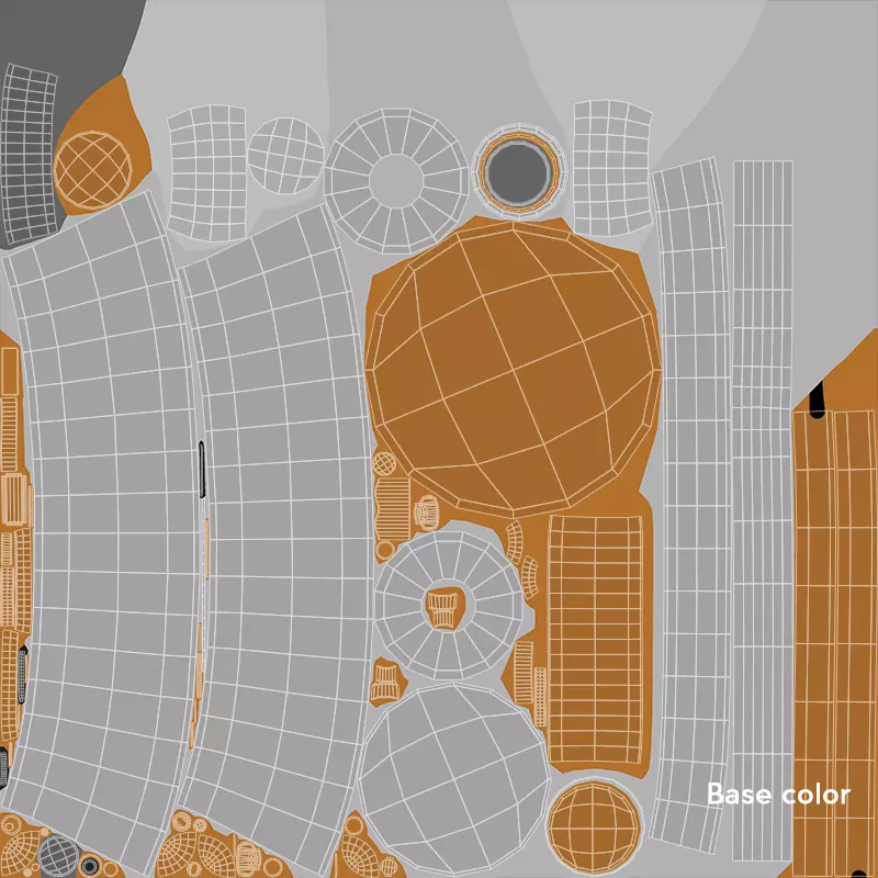 20 Desk Lamps - PBR High Quality Models Bundle 3D Model Collection_62