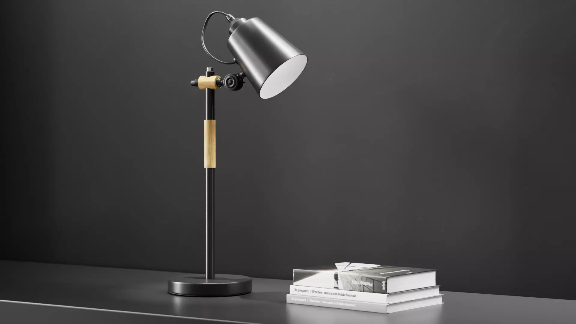 20 Desk Lamps - PBR High Quality Models Bundle 3D Model Collection_69