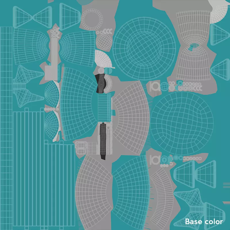 20 Desk Lamps - PBR High Quality Models Bundle 3D Model Collection_138