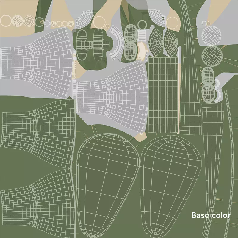 20 Desk Lamps - PBR High Quality Models Bundle 3D Model Collection_125