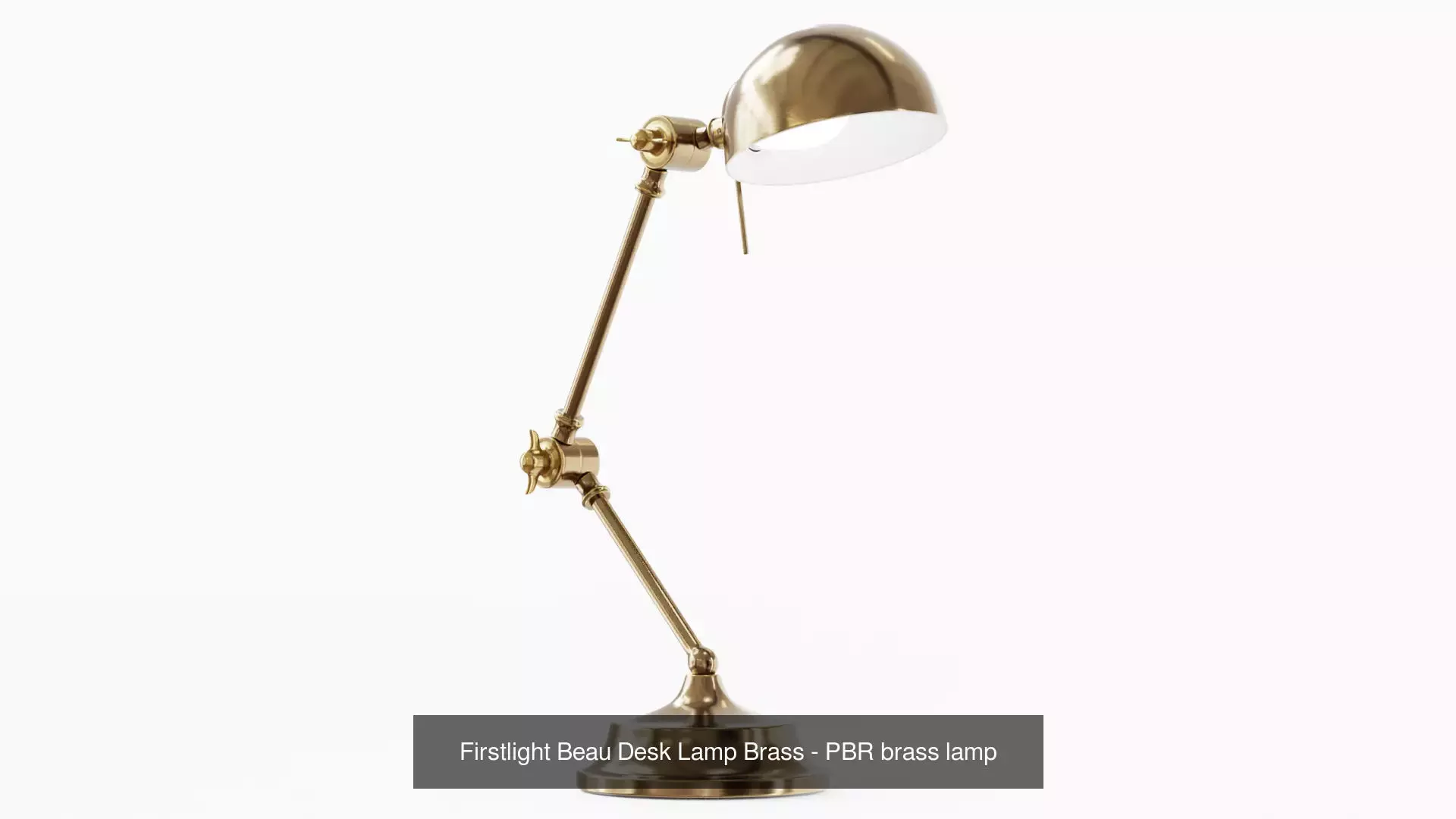 20 Desk Lamps - PBR High Quality Models Bundle 3D Model Collection_95