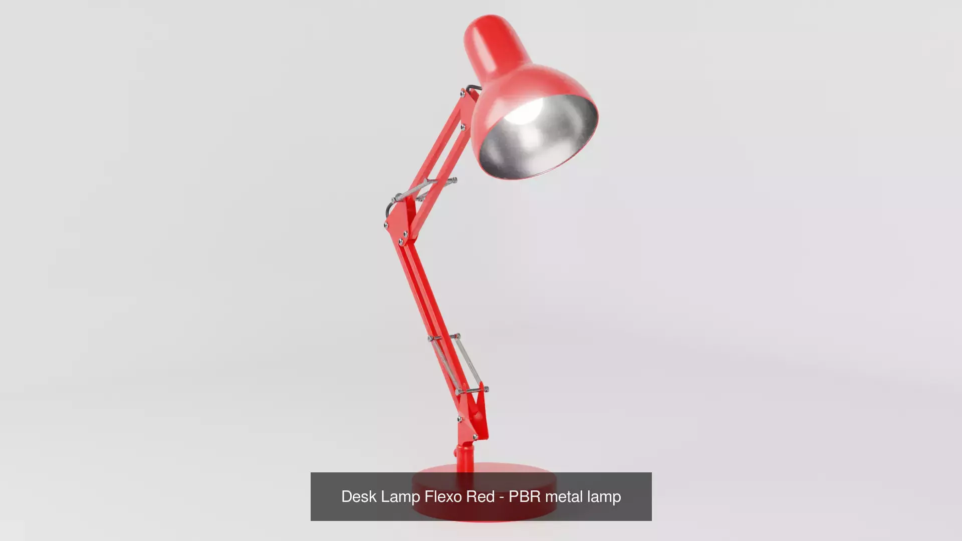 20 Desk Lamps - PBR High Quality Models Bundle 3D Model Collection_126