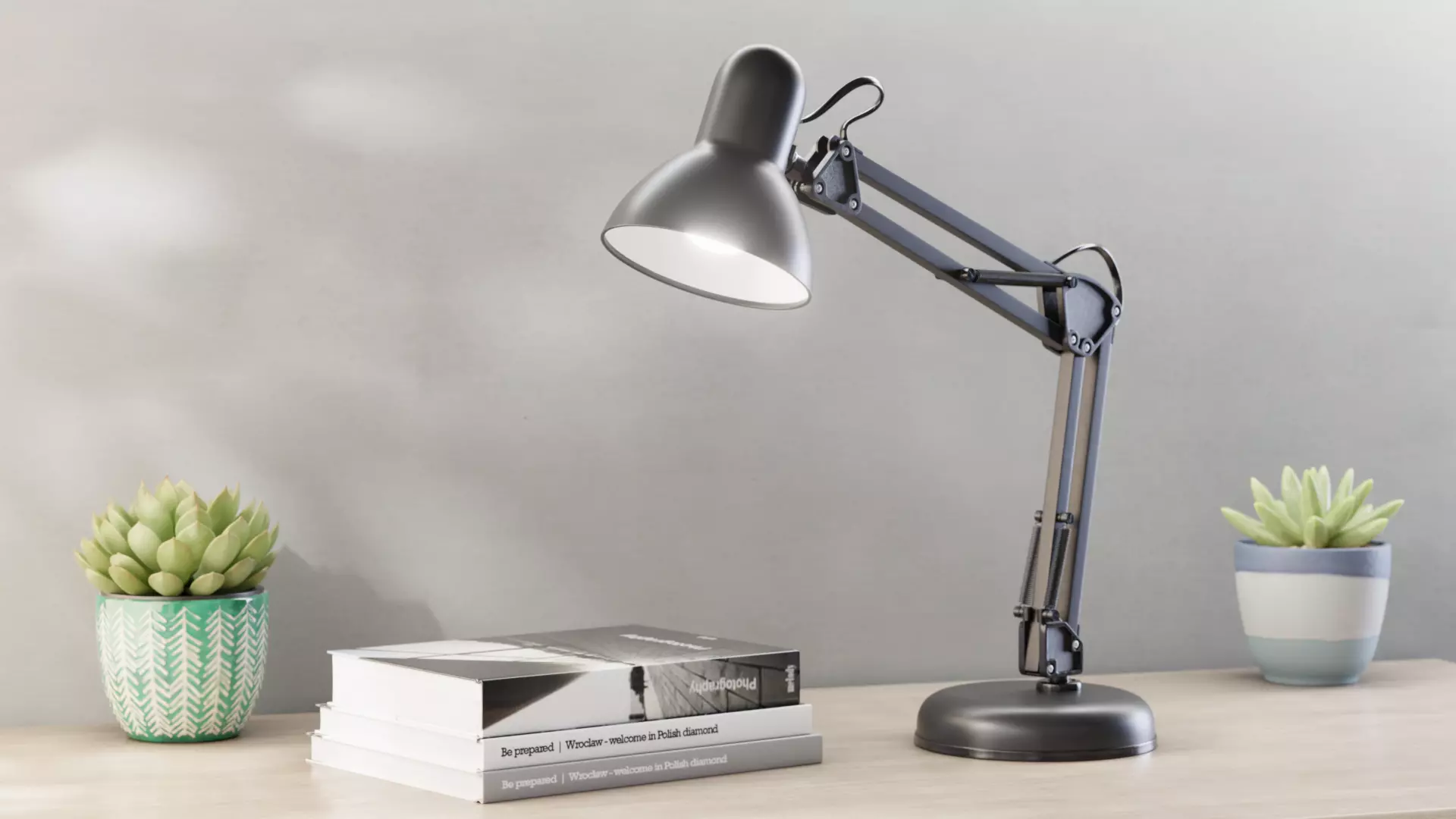 20 Desk Lamps - PBR High Quality Models Bundle 3D Model Collection_38