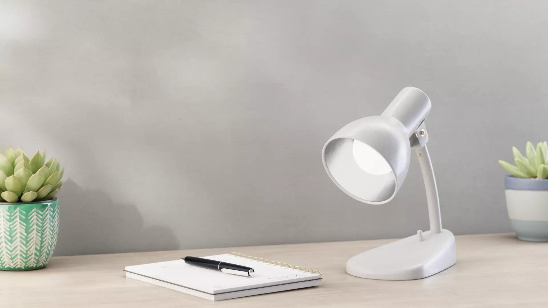 20 Desk Lamps - PBR High Quality Models Bundle 3D Model Collection_116