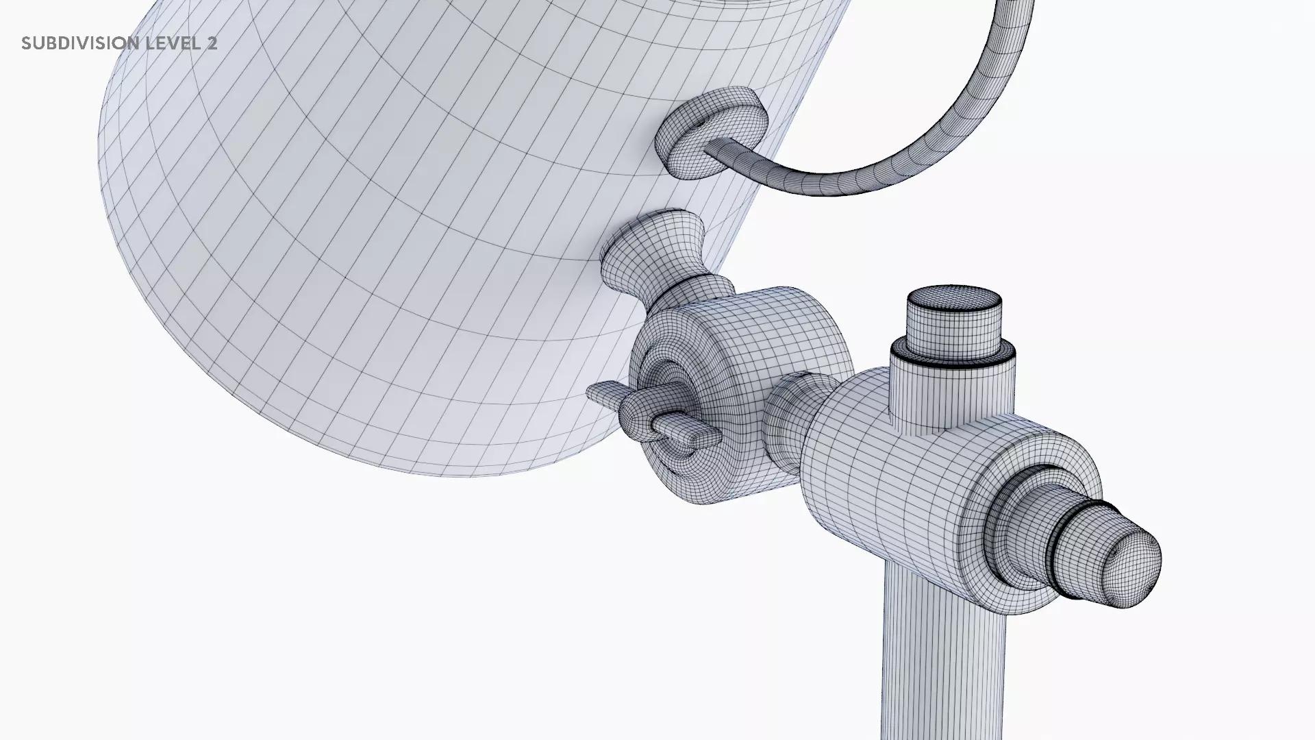 20 Desk Lamps - PBR High Quality Models Bundle 3D Model Collection_154