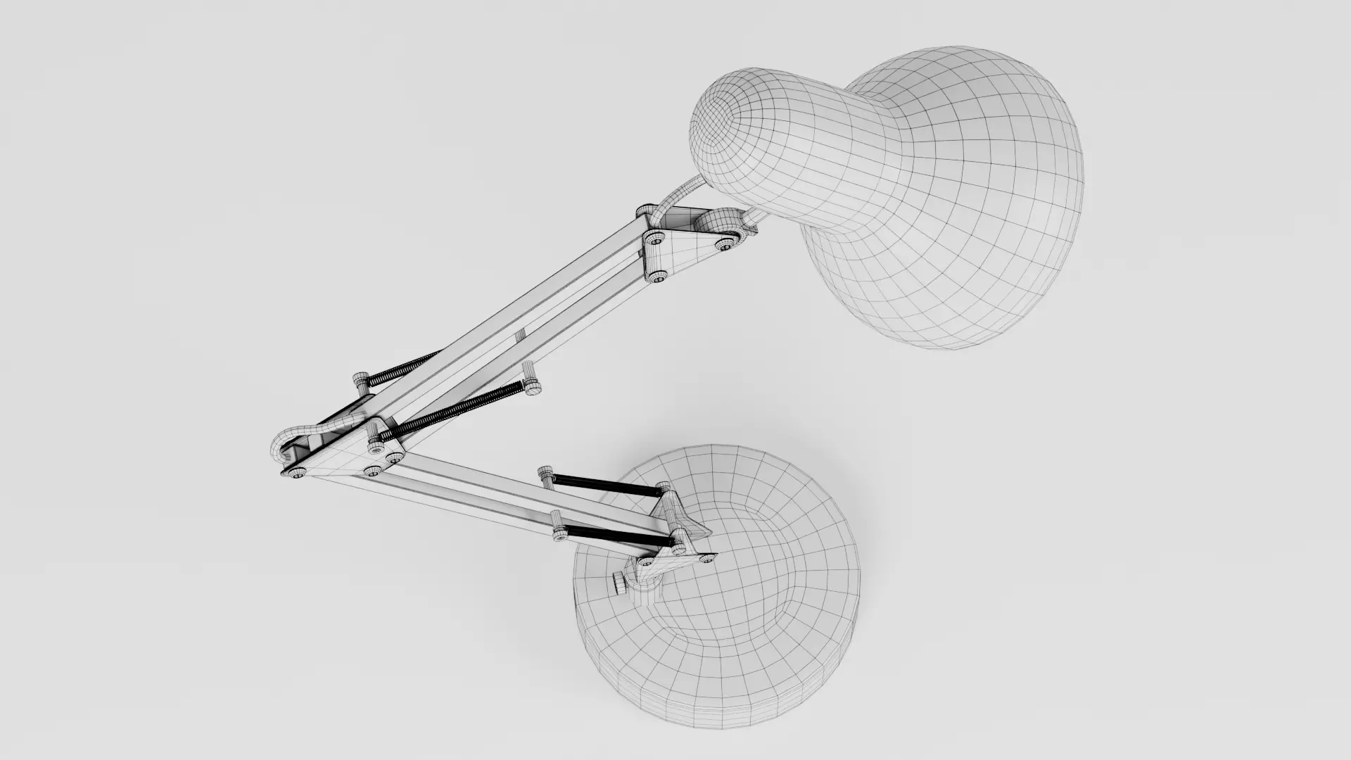 20 Desk Lamps - PBR High Quality Models Bundle 3D Model Collection_185