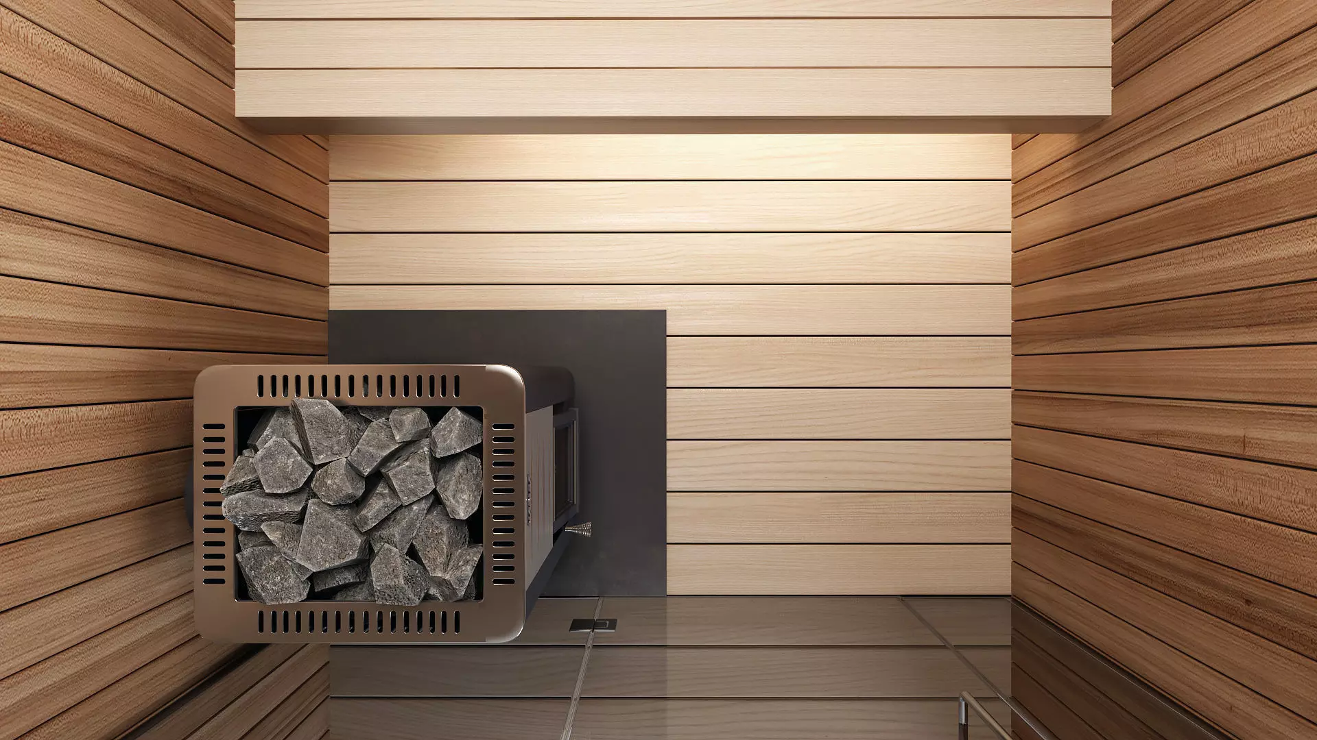 Sauna 3D model_7