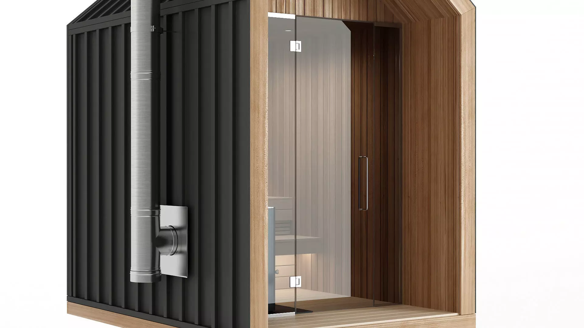 Sauna 3D model_3
