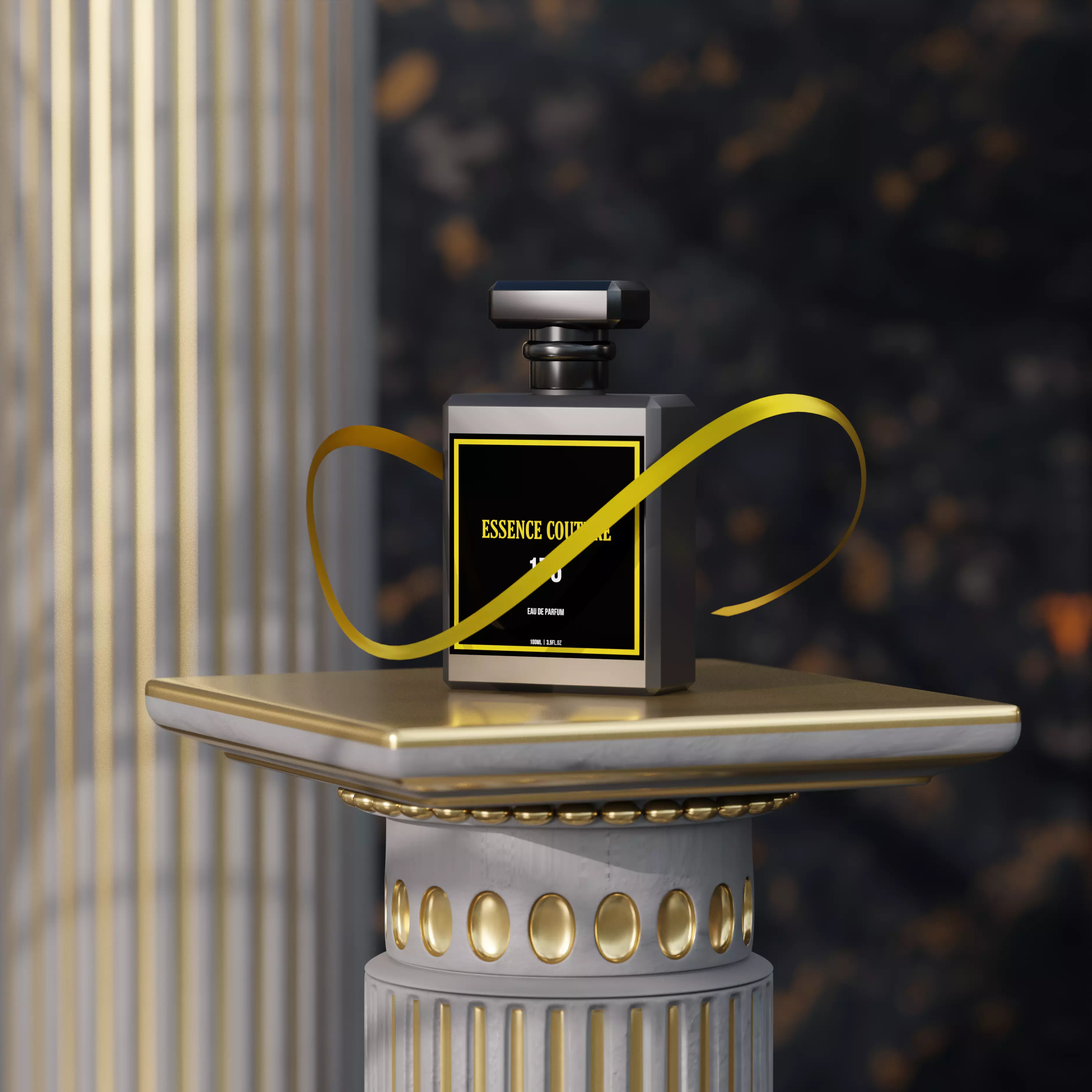 Essence Couture 176 Perfume Product Animation 3D model_1