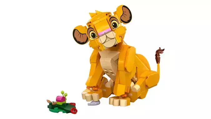 TwindBricks3D - 43243 Simba the Lion King Cub