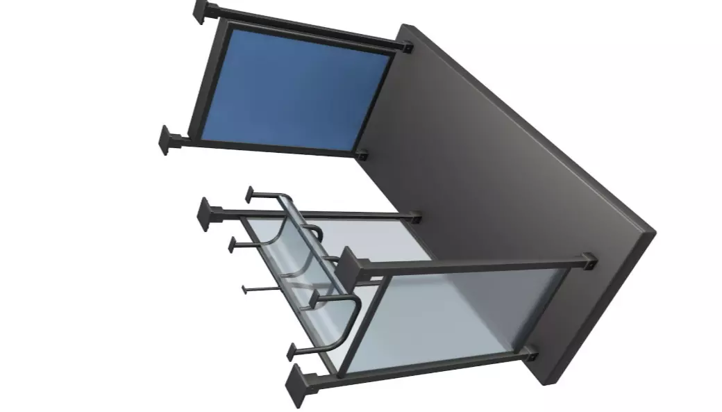 Bus Stop in LA 3D model_1