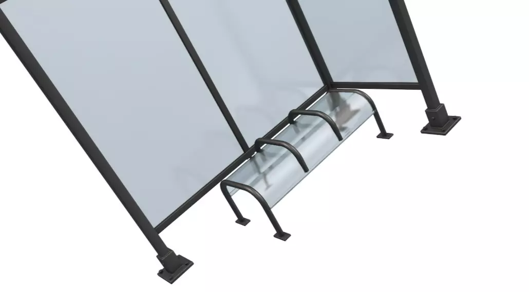 Bus Stop in LA 3D model_2