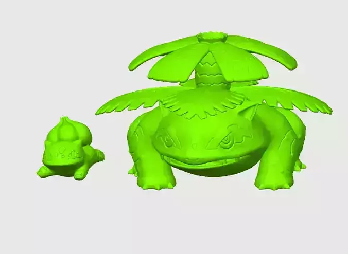 Bulbasaur and Venusaur Pokemon HIGH-RES