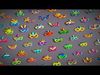65 Carnival Feather Mask Mega Pack - Stylized  Kids Party Masks Low-poly 3D model_1