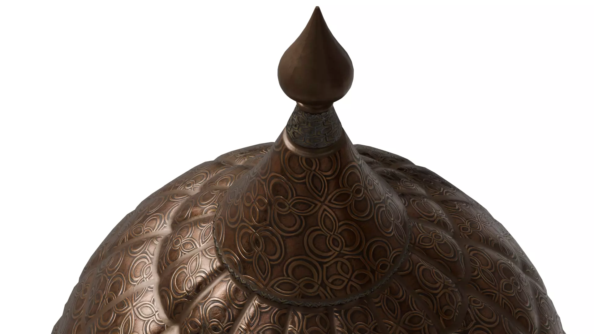 Medieval Helmet 3D model_10