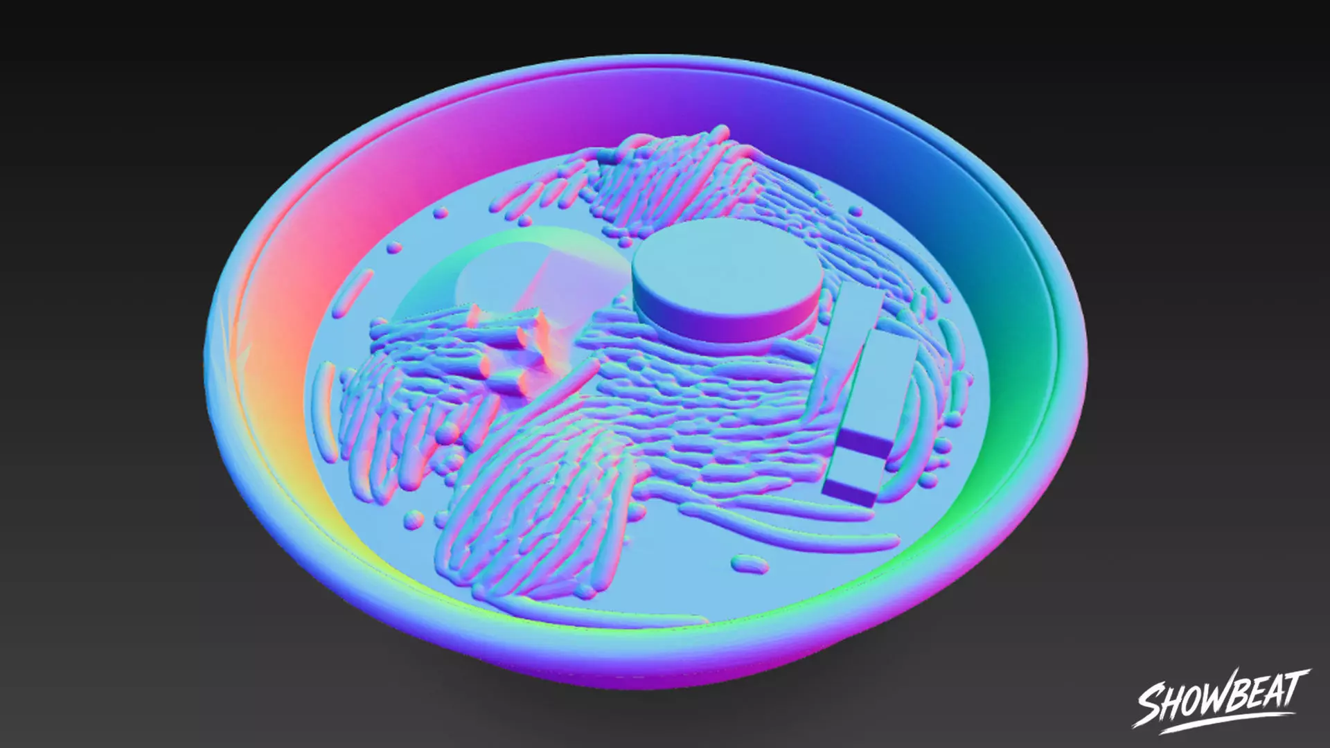 Hakata Ramen Low-poly 3D model_6