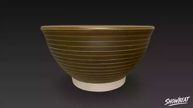 Hakata Ramen Low-poly 3D model 5