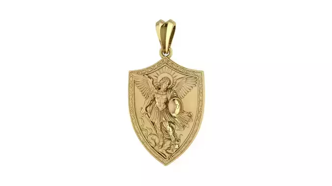 Saint Miguel Pendant
