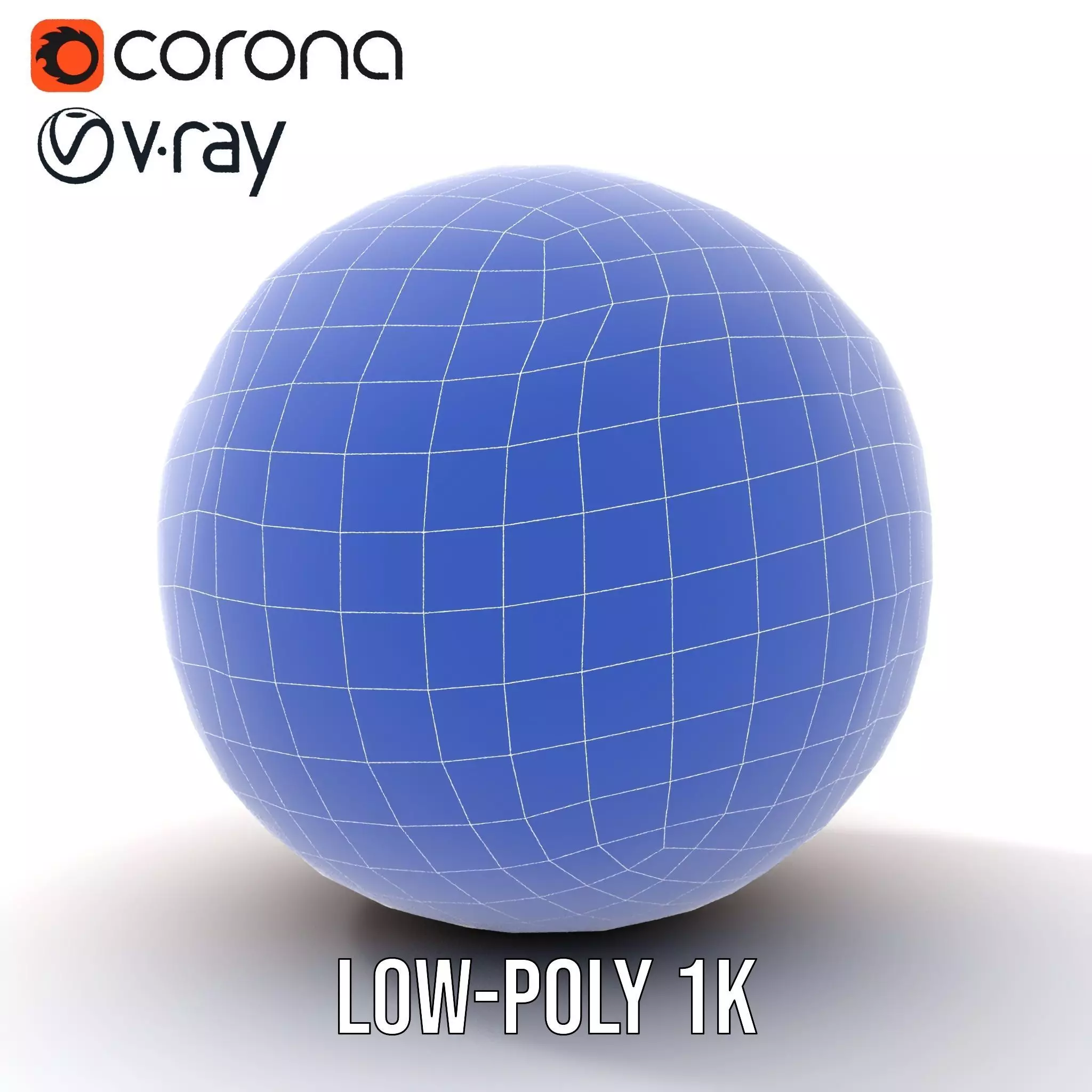 Vintage Leather Football model pack Low-poly 3D model_30