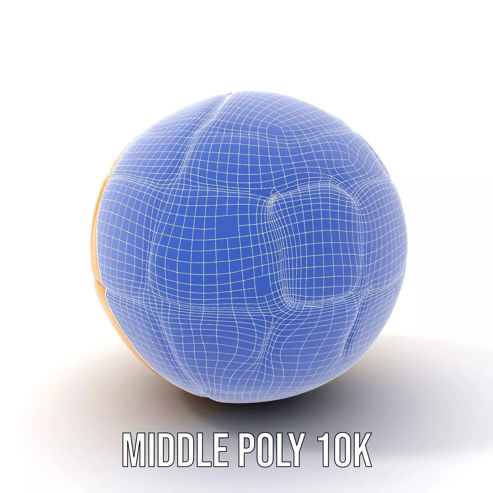 Golden Soccer Ball model pack Low-poly 3D model_6